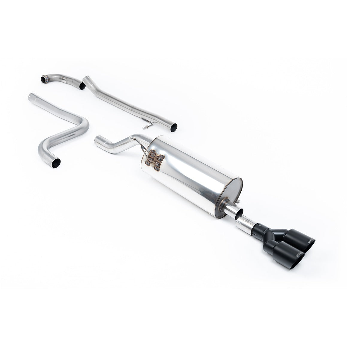 Milltek Cat Back Exhaust Ford Fiesta Mk8 1.0T EcoBoost ST-Line 3dr 5dr Non-OPF/GPF 17-19