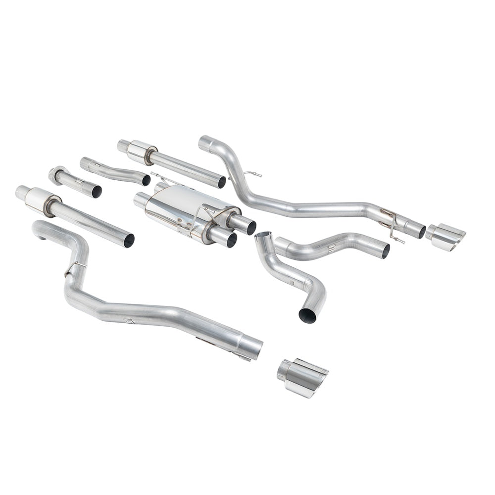 Milltek Cat Back Exhaust Ford F150 3.5 V6 EcoBoost Supercab 18-21