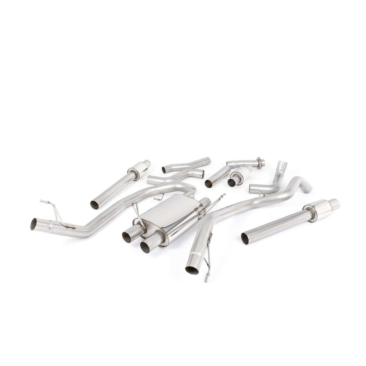 Milltek Cat Back Exhaust Ford F150 Raptor 3.5 V6 EcoBoost Supercrew Gen 2 18-20