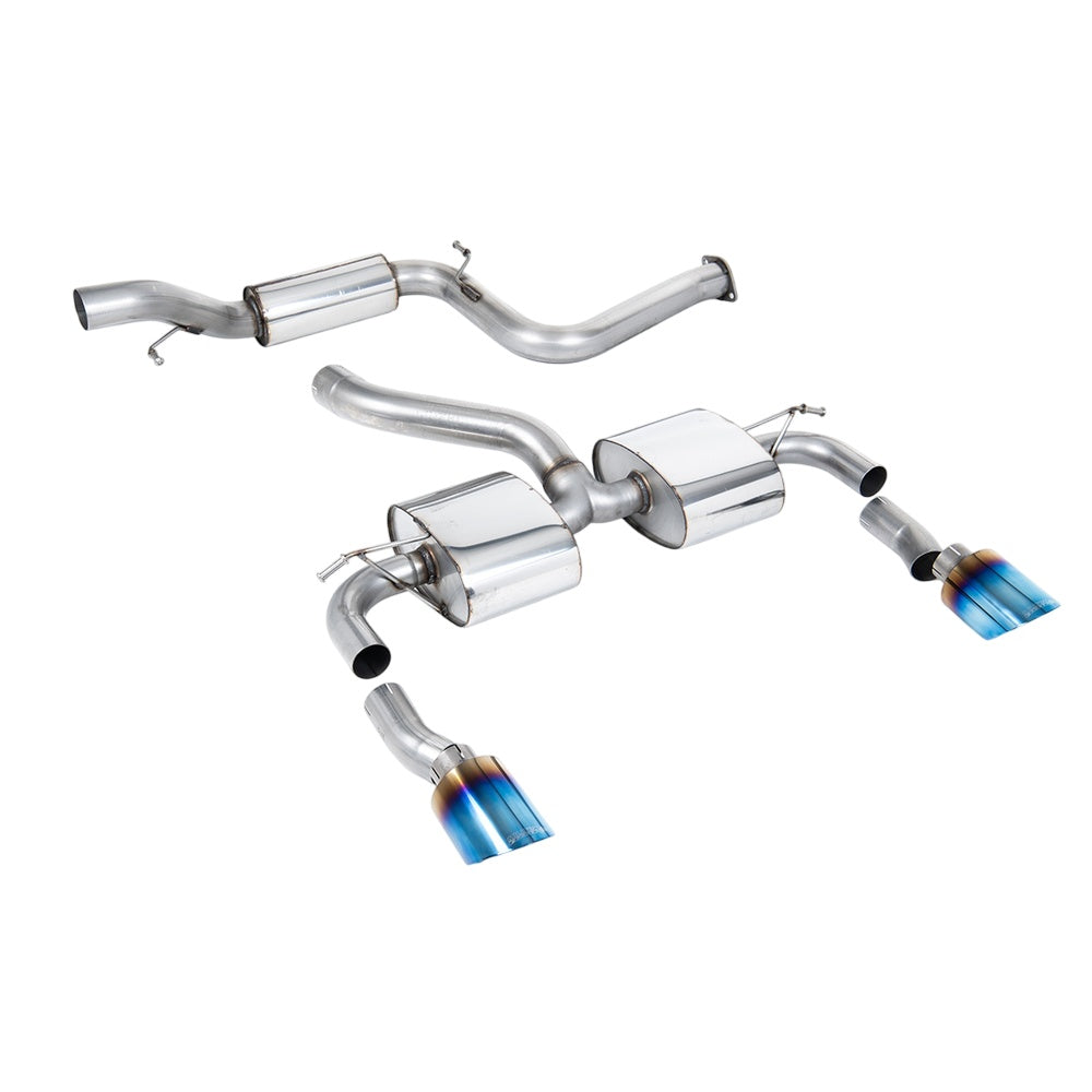 Milltek Cat Back Exhaust Ford Focus Mk2 RS 2.5T 305PS 09-10