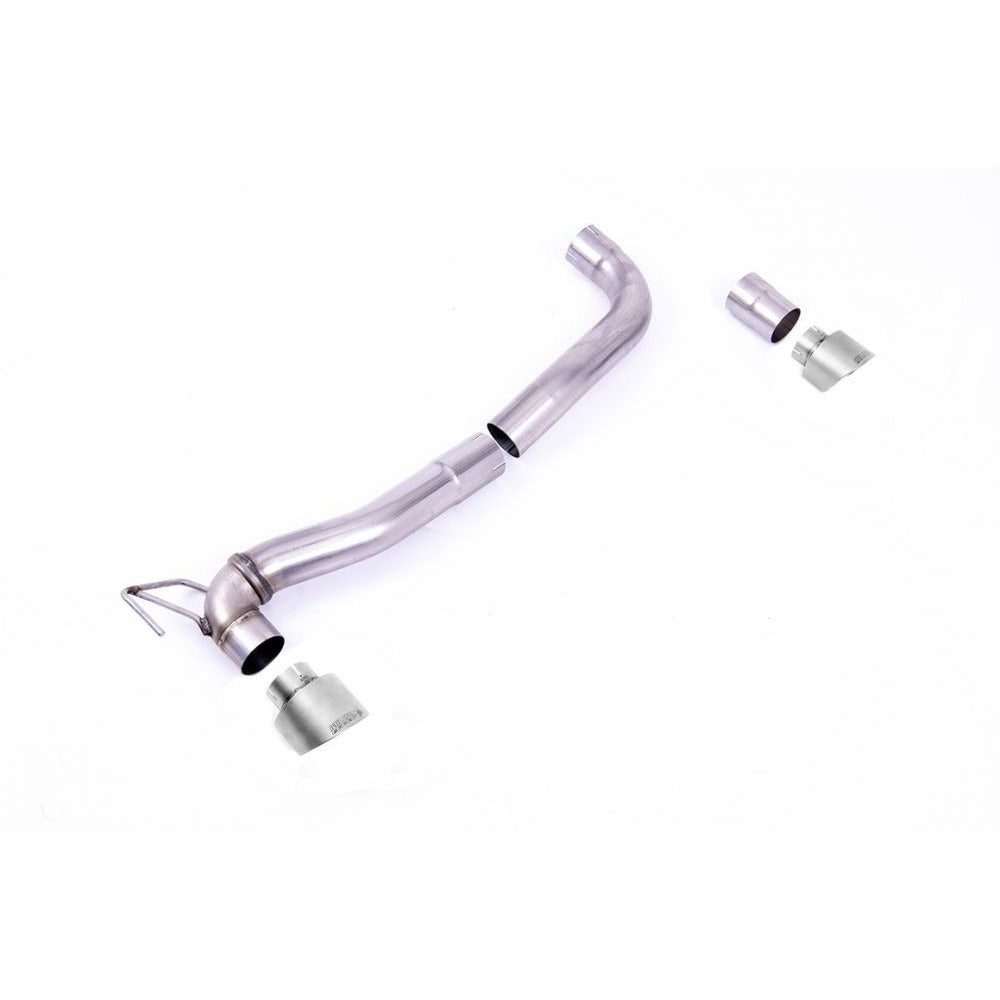 Milltek Maxton Dual Outlet Upgrade Kit GT-100 Ford Fiesta Mk8 Mk8.5 ST 1.5 EcoBoost 200PS Post Sept 2020 20+