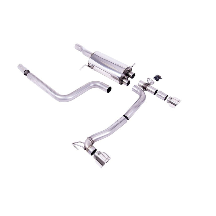 Milltek Cat Back Exhaust Ford Fiesta Mk8 Mk8.5 ST 1.5 EcoBoost 200PS Post Sept 2020 20+
