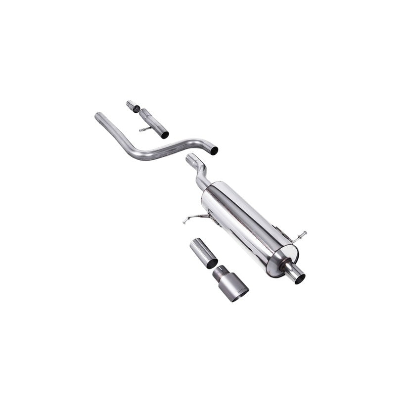 Milltek Filter Back Exhaust Ford Fiesta Mk8 1.0T EcoBoost ST-Line 3dr 5dr 155ps Hybrid OPF/GPF 20+