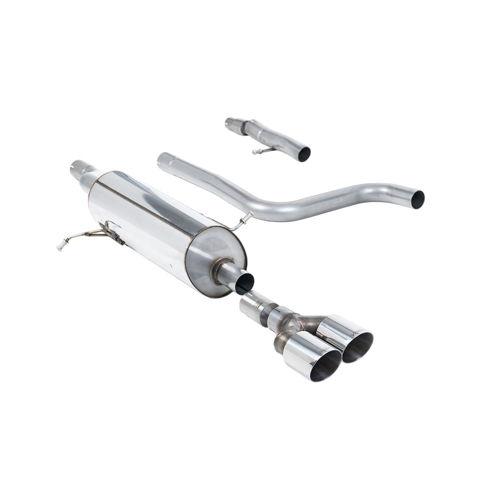 Milltek Particulate Filter-back Exhaust Ford Fiesta Mk8 1.0T EcoBoost ST-Line 3 and 5-Door (155ps Hybrid OPF/GPF Models Only 20-25