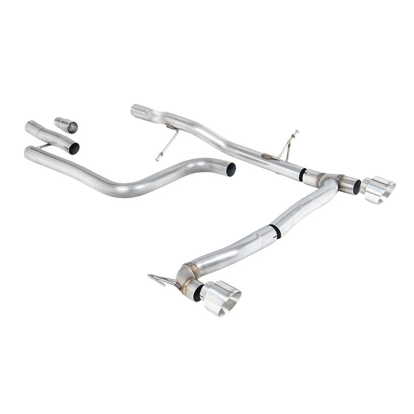 Milltek Filter Back Exhaust Ford Fiesta Mk8 1.0T EcoBoost ST-Line 3dr 5dr 155ps Hybrid OPF/GPF Maxton Dual Outlet 20+