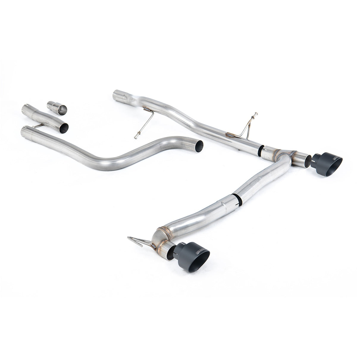 Milltek Filter Back Exhaust Ford Fiesta Mk8 1.0T EcoBoost ST-Line 3dr 5dr 155ps Hybrid OPF/GPF Maxton Dual Outlet 20+