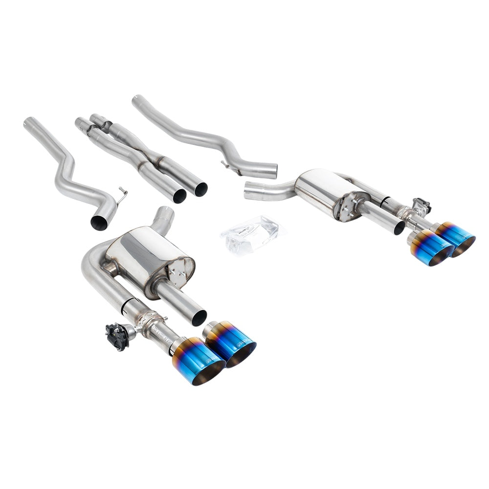 Milltek Cat Back Exhaust Ford Mustang 5.0 V8 Mach 1 (Fastback S550) 21-23