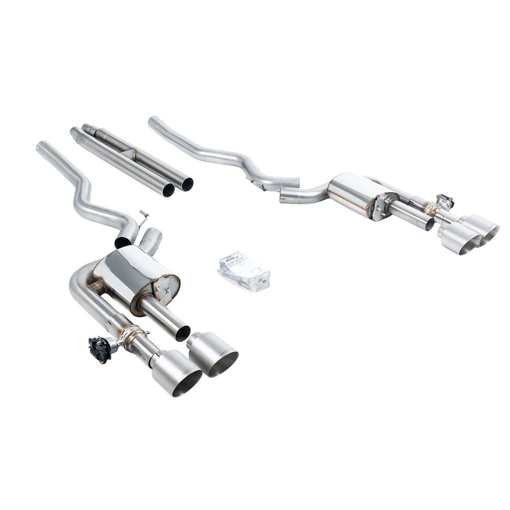 Milltek Cat Back Exhaust Ford Mustang 5.0 V8 Dark Horse (S650 Fastback) 24-25