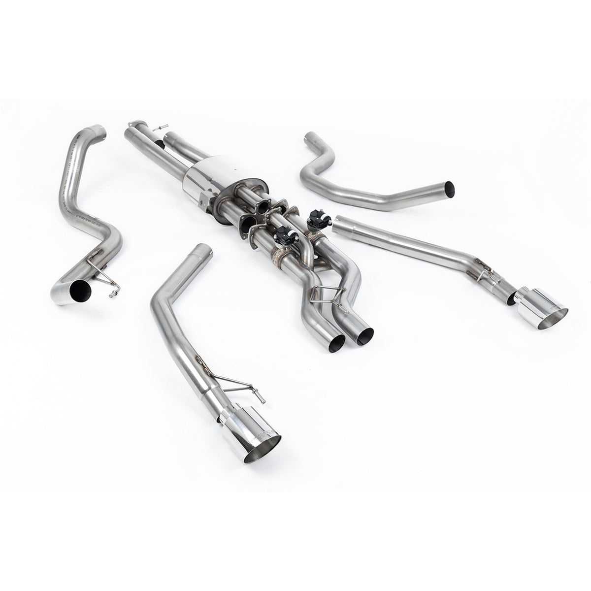 Milltek Cat Back Exhaust Ford Ranger Raptor Ranger 3.0 V6 Twin Turbo Petrol 23+