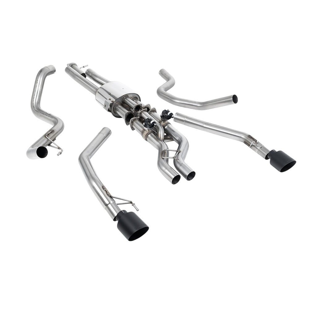 Milltek Cat Back Exhaust Ford Ranger Raptor Ranger 3.0 V6 Twin Turbo 23-25