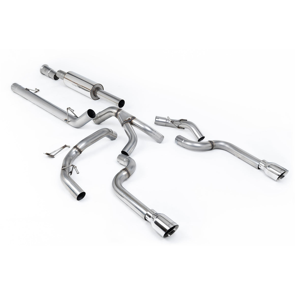 Milltek Cat Back Exhaust Ford F150 SuperCrew 5.5ft Bed 5.0 V8 21+