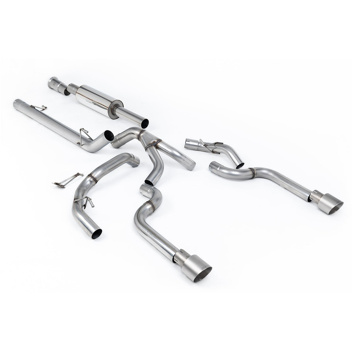 Milltek Cat Back Exhaust Ford F150 SuperCrew 5.5ft Bed 5.0 V8 21+