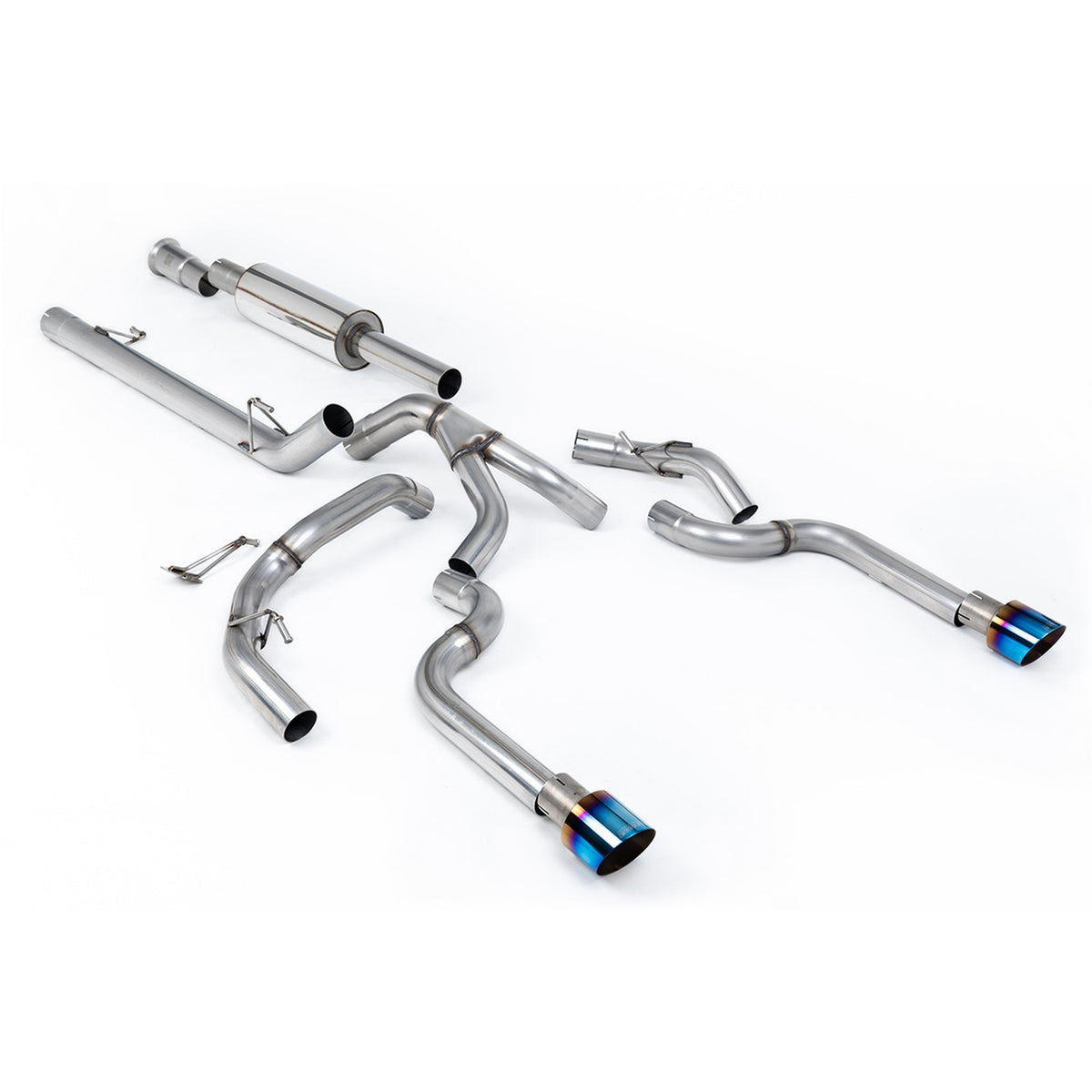 Milltek Cat Back Exhaust Ford F150 SuperCrew 5.5ft Bed 5.0 V8 21+