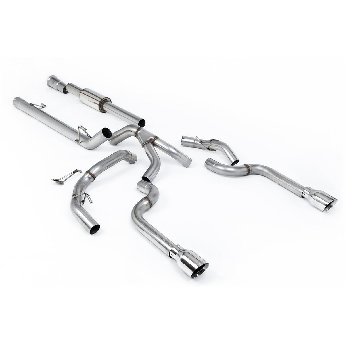 Milltek Cat Back Exhaust Ford F150 SuperCrew 5.5ft Bed 5.0 V8 21+