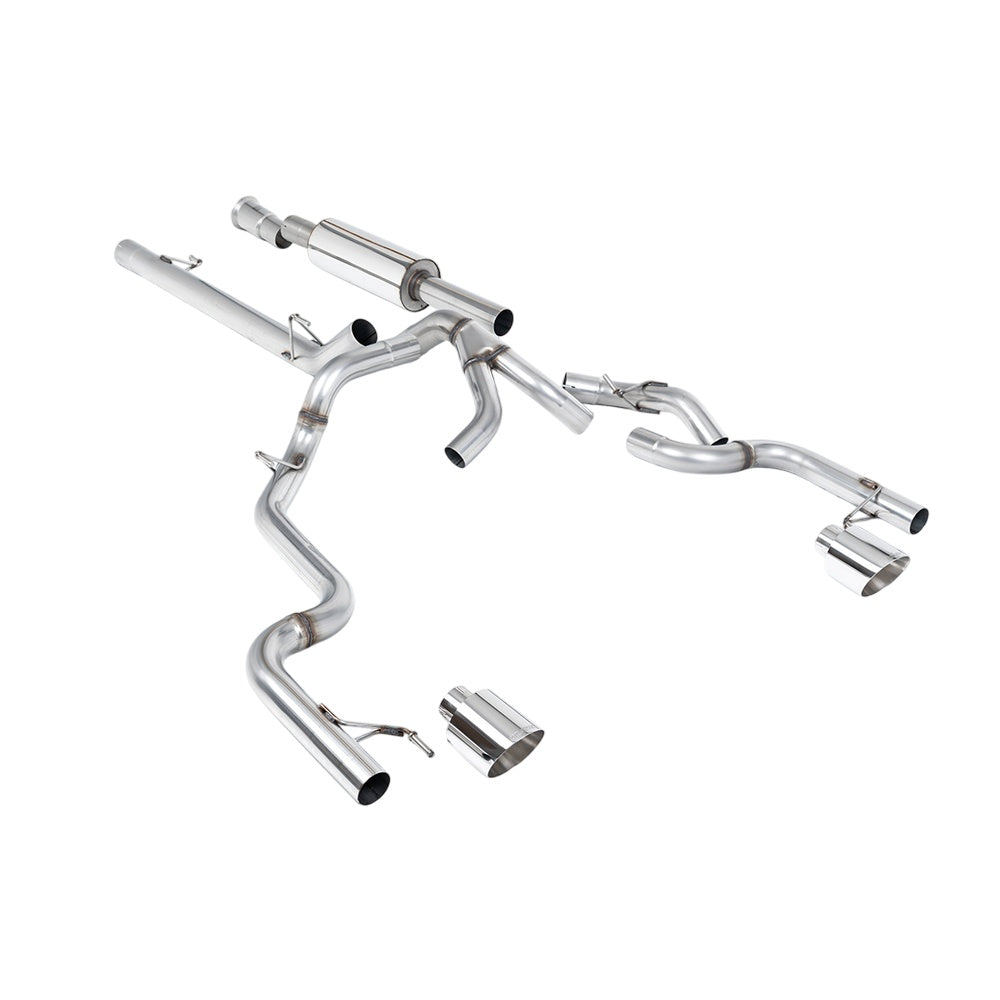 Milltek Cat Back Exhaust Ford F150 SuperCrew (5.5ft Bed) Tremor 3.5 V6 EcoBoost 21-25