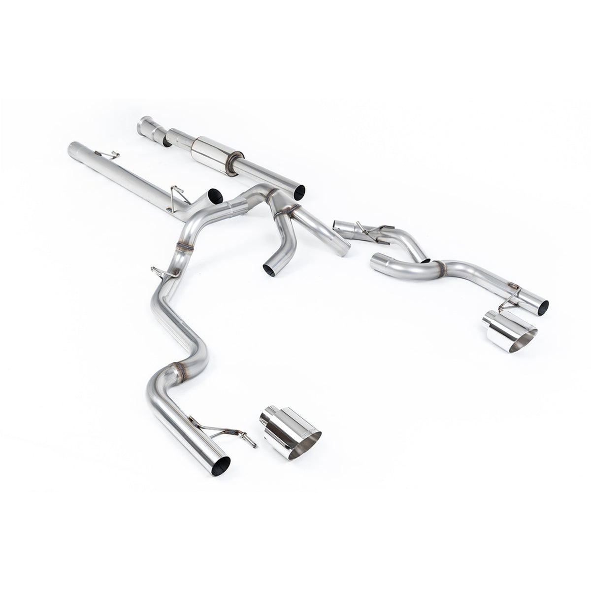 Milltek Cat Back Exhaust Ford F150 SuperCrew 5.5ft Bed Tremor 5.0 V8 21+