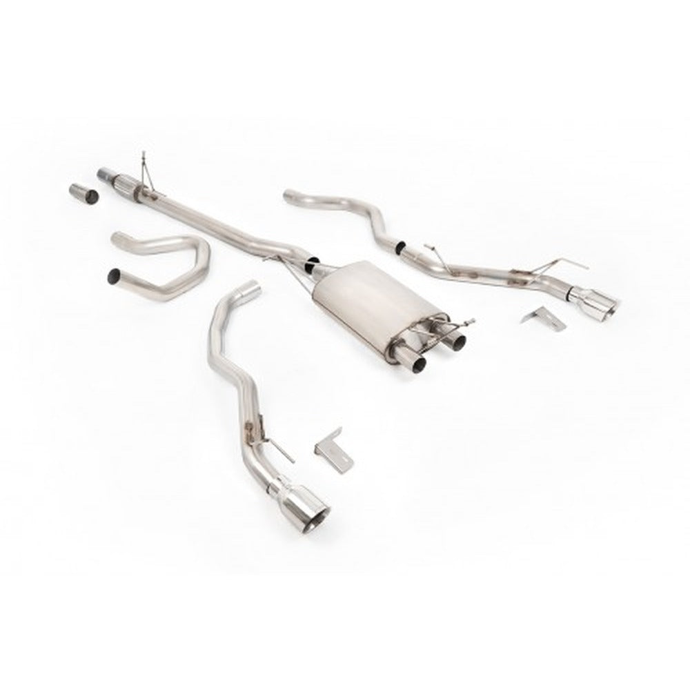 Milltek Downpipe Back Exhaust Ford Ranger 2.3 Turbo PHEV 281PS T9 23+