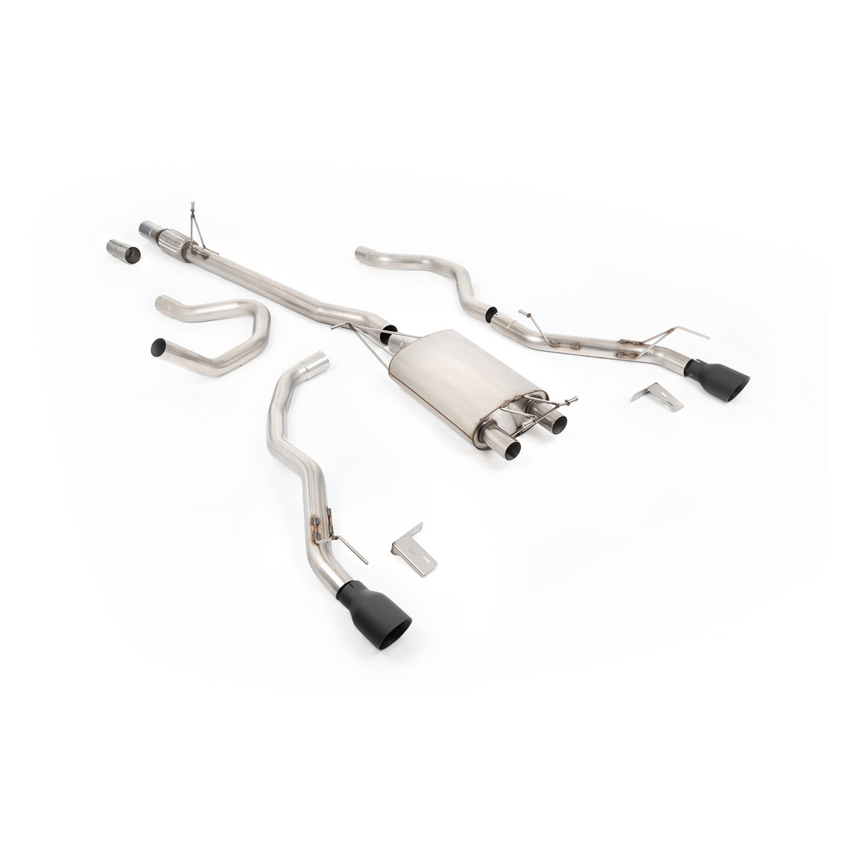 Milltek Downpipe Back Exhaust Ford Ranger 2.3 Turbo PHEV 281PS T9 23+