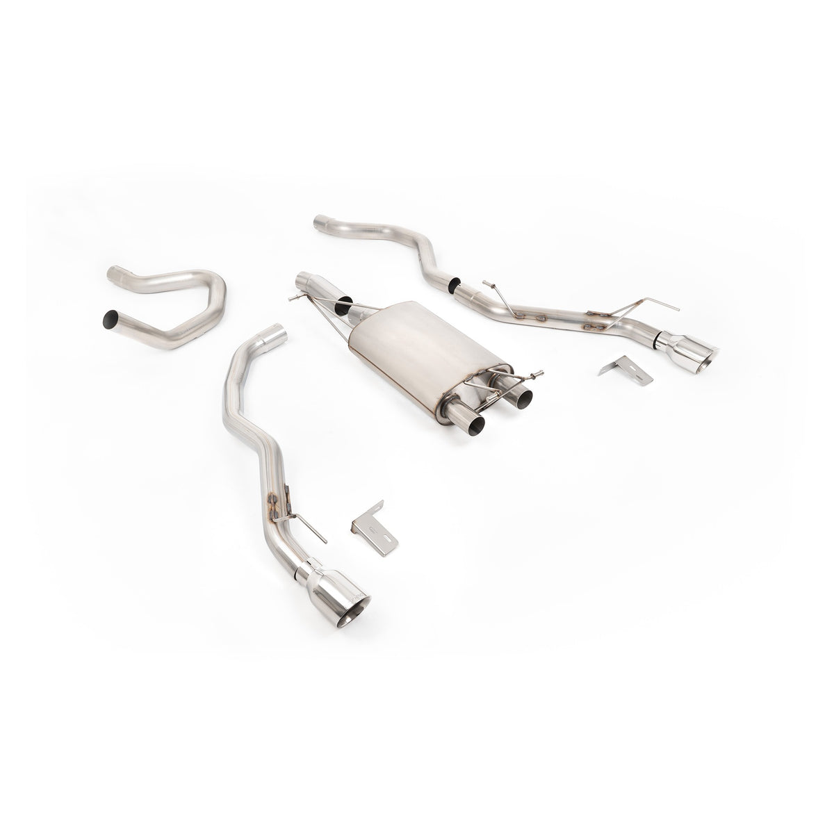 Milltek Front Pipe Back Exhaust Ford Ranger 2.3 Turbo PHEV 281PS T9 23+