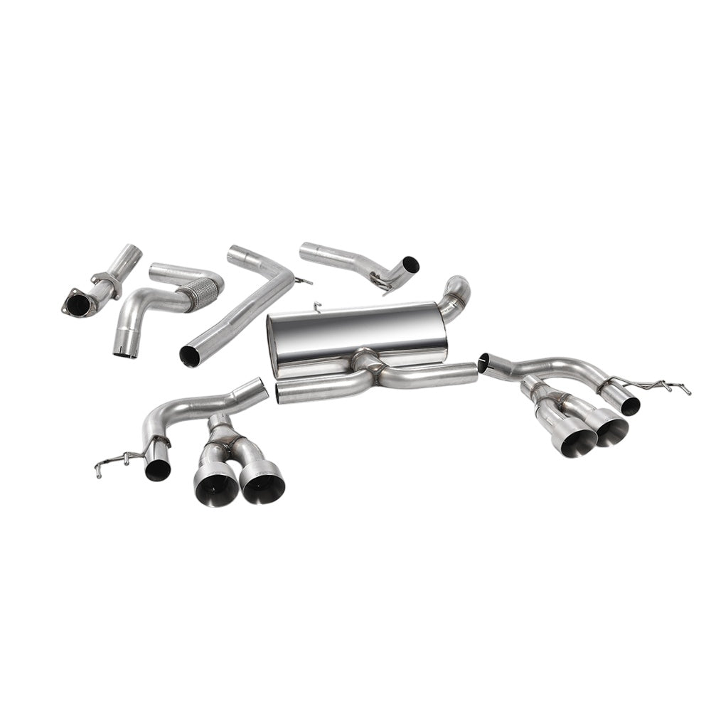 Milltek Cat Back Exhaust Honda / Acura Civic Type R FK2 Turbocharged 2.0 i-VTEC (RHD models only) 15-17