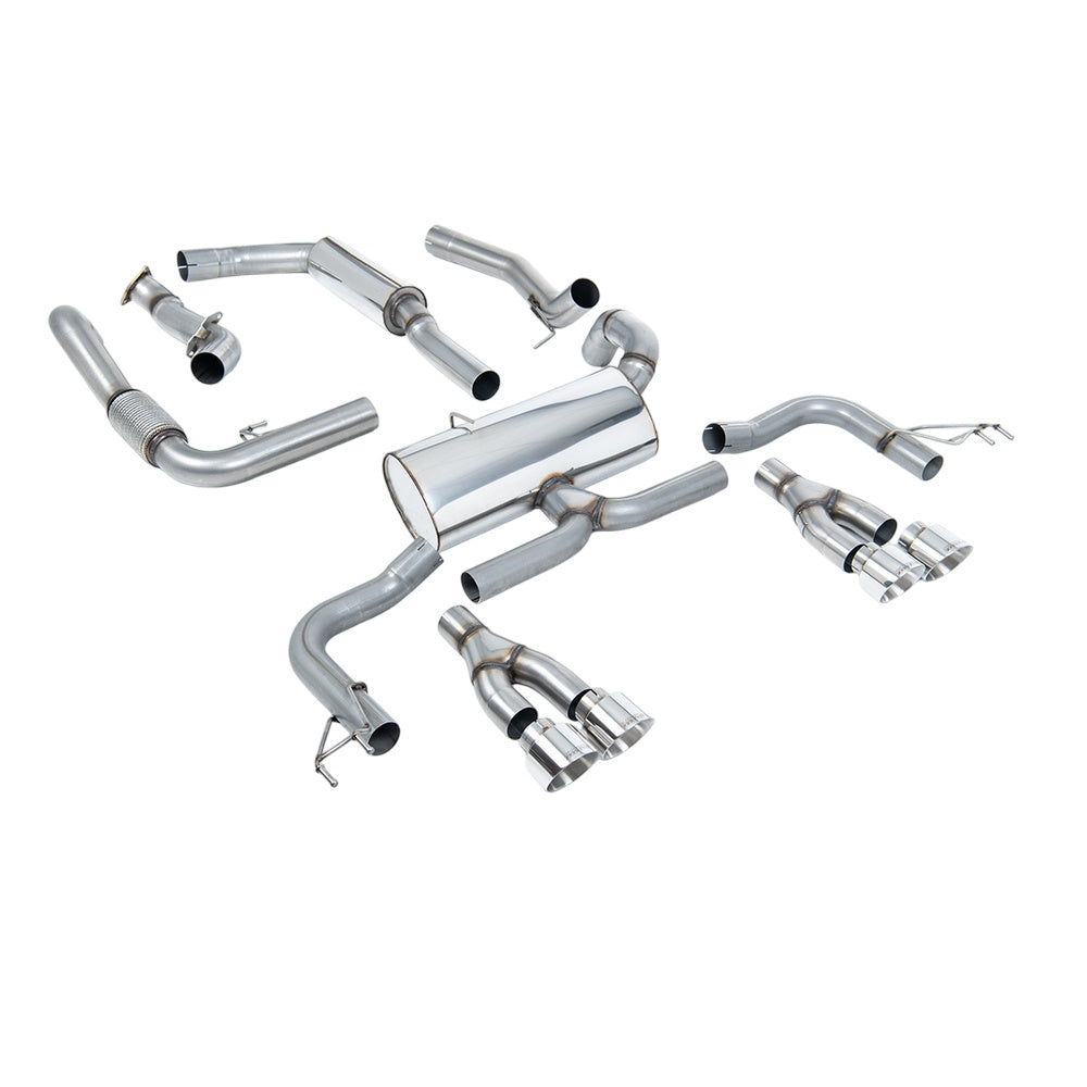 Milltek Cat Back Exhaust Honda / Acura Civic Type R FK2 Turbocharged 2.0 i-VTEC (LHD models only) 15-17