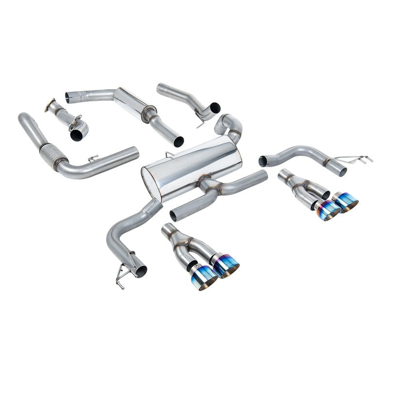 Milltek Cat Back Exhaust Honda Civic Type R FK2 2.0 i-VTEC LHD 15-17