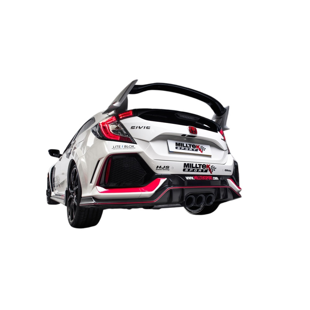 Milltek Cat Back Exhaust Honda / Acura Civic Type R FK8 2.0 i-VTEC (Both OPF/GPF and Non OPF/GPF Models) 17-22