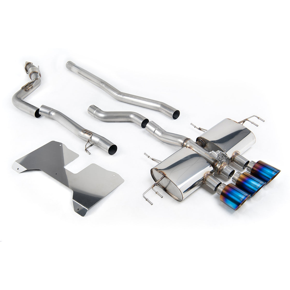 Milltek Cat Back Exhaust Honda Civic Type R FL5 2.0 i-VTEC OPF/GPF or Non-OPF/GPF 22+