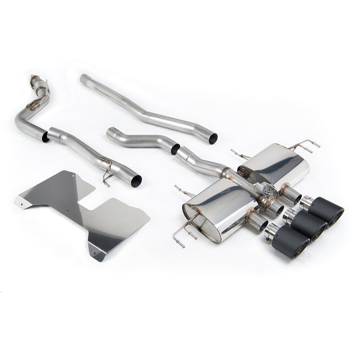 Milltek Cat Back Exhaust Honda Civic Type R FL5 2.0 i-VTEC OPF/GPF or Non-OPF/GPF 22+