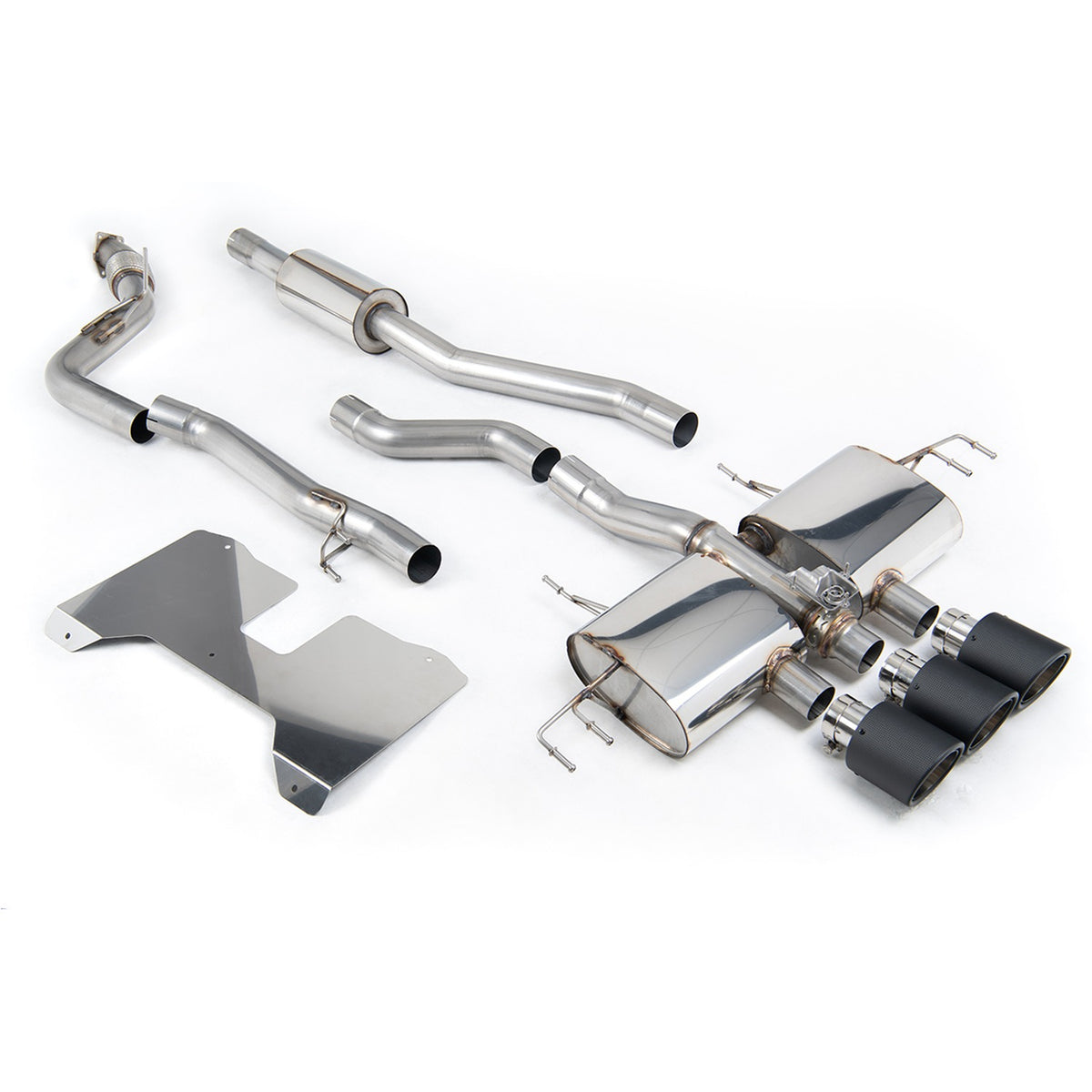Milltek Cat Back Exhaust Honda Civic Type R FL5 2.0 i-VTEC OPF/GPF or Non-OPF/GPF 22+