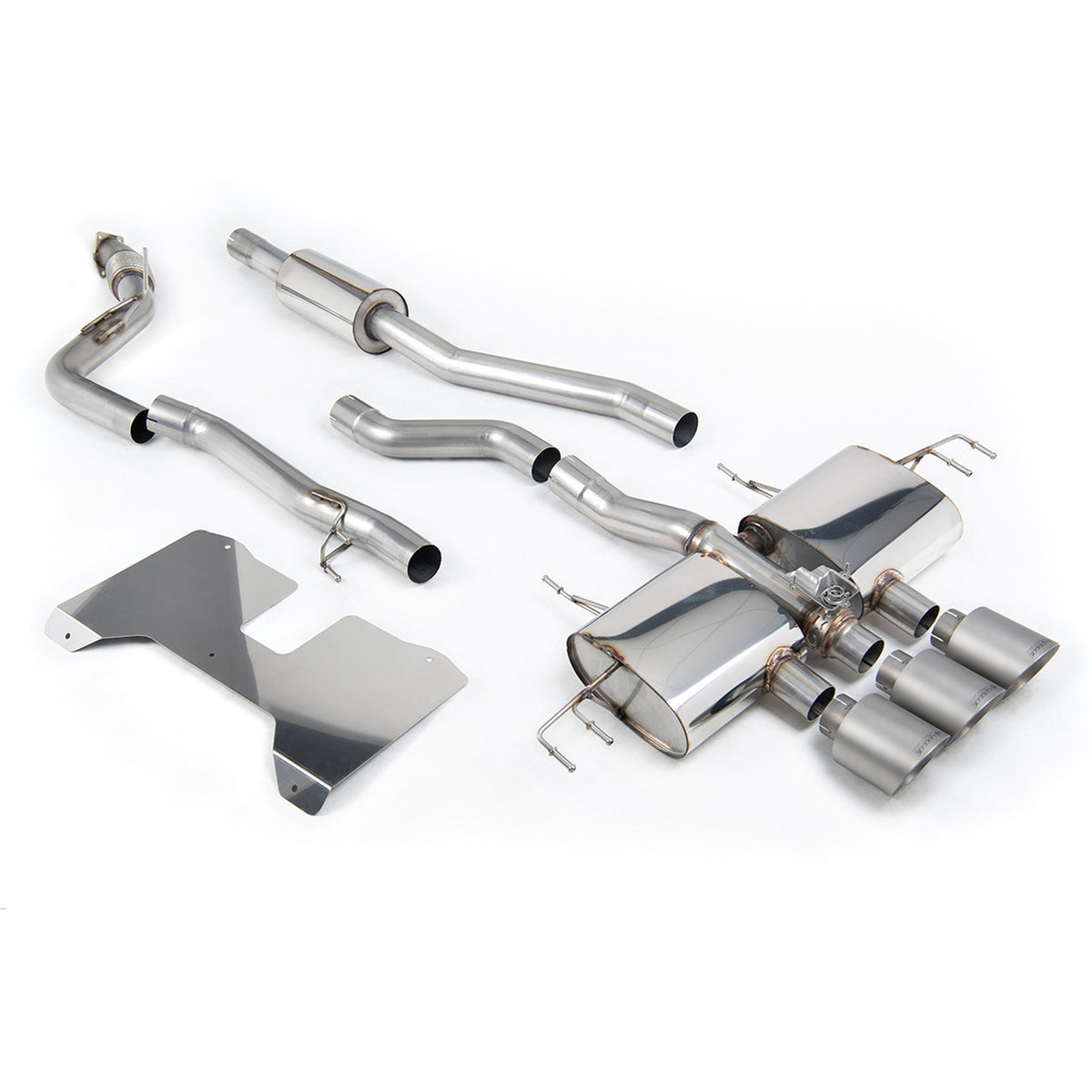 Milltek Cat Back Exhaust Honda Civic Type R FL5 2.0 i-VTEC OPF/GPF or Non-OPF/GPF 22+