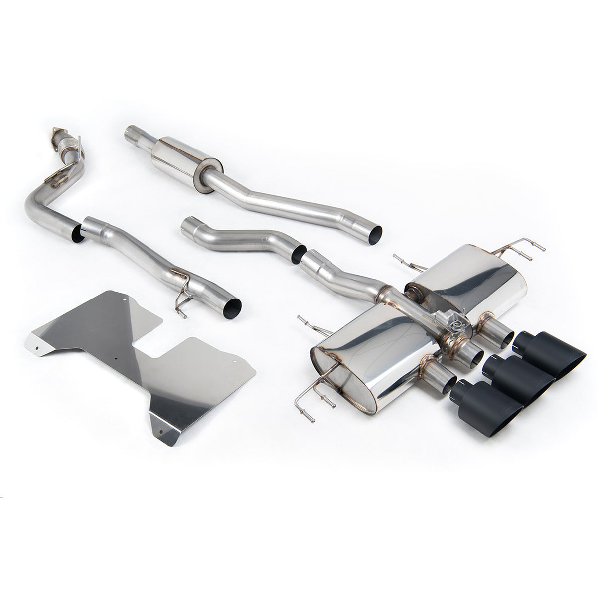 Milltek Cat Back Exhaust Honda Civic Type R FL5 2.0 i-VTEC OPF/GPF or Non-OPF/GPF 22+
