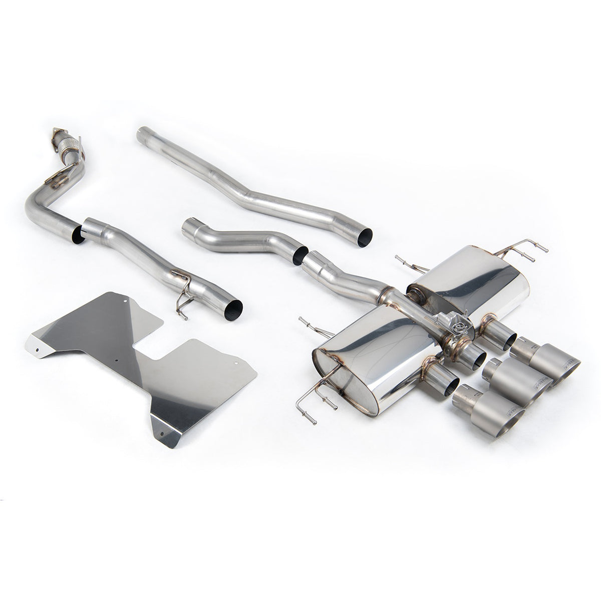 Milltek Cat Back Exhaust Honda Civic Type R FL5 2.0 i-VTEC OPF/GPF or Non-OPF/GPF 22+