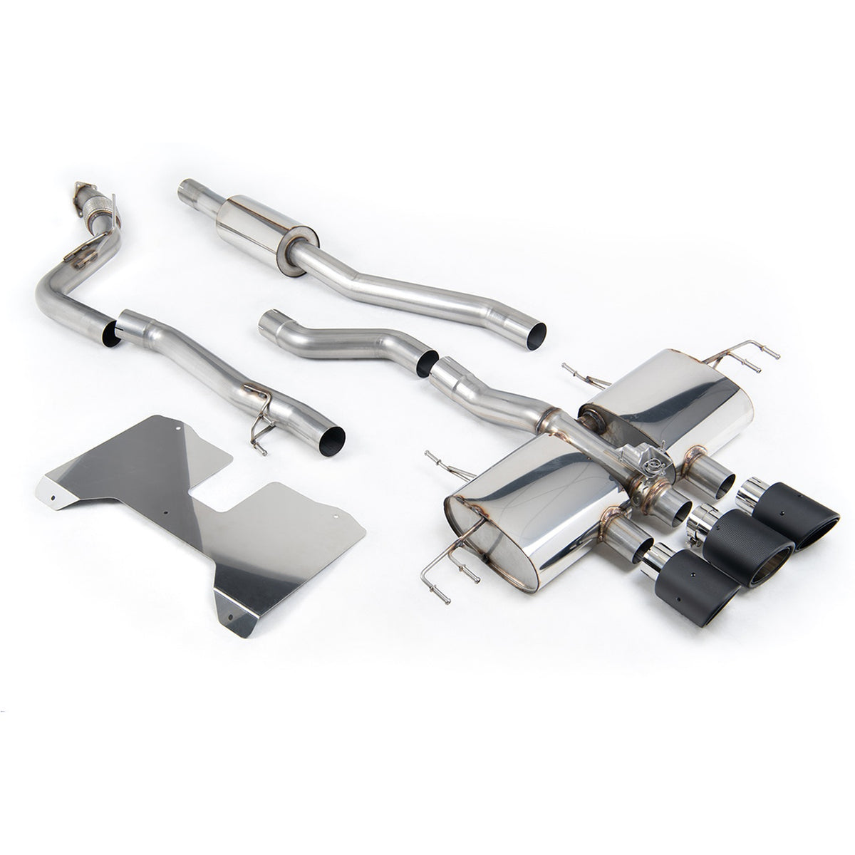 Milltek Cat Back Exhaust Honda Civic Type R FL5 2.0 i-VTEC OPF/GPF or Non-OPF/GPF 22+