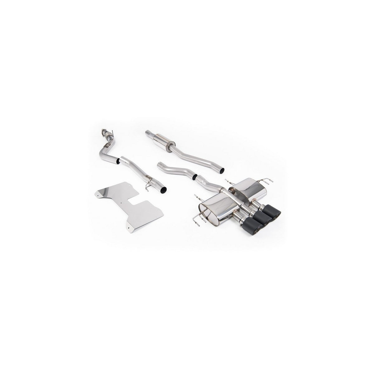 Milltek Cat Back Exhaust Honda Civic Type R FL5 2.0 i-VTEC OPF/GPF or Non-OPF/GPF 22+