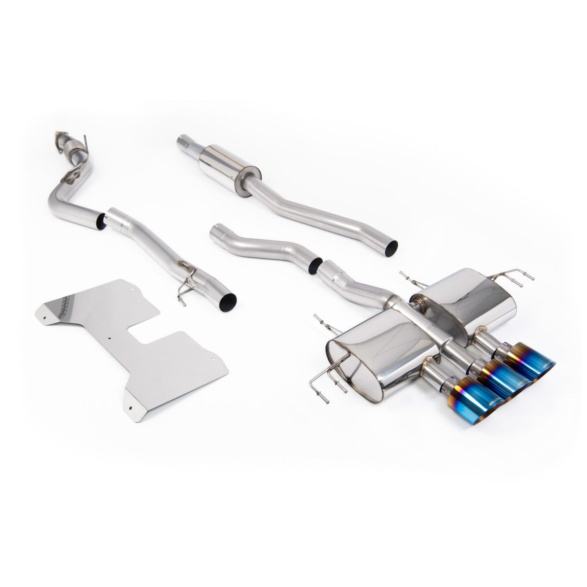 Milltek Cat Back Exhaust Honda Civic Type R FL5 2.0 i-VTEC OPF/GPF or Non-OPF/GPF 22+