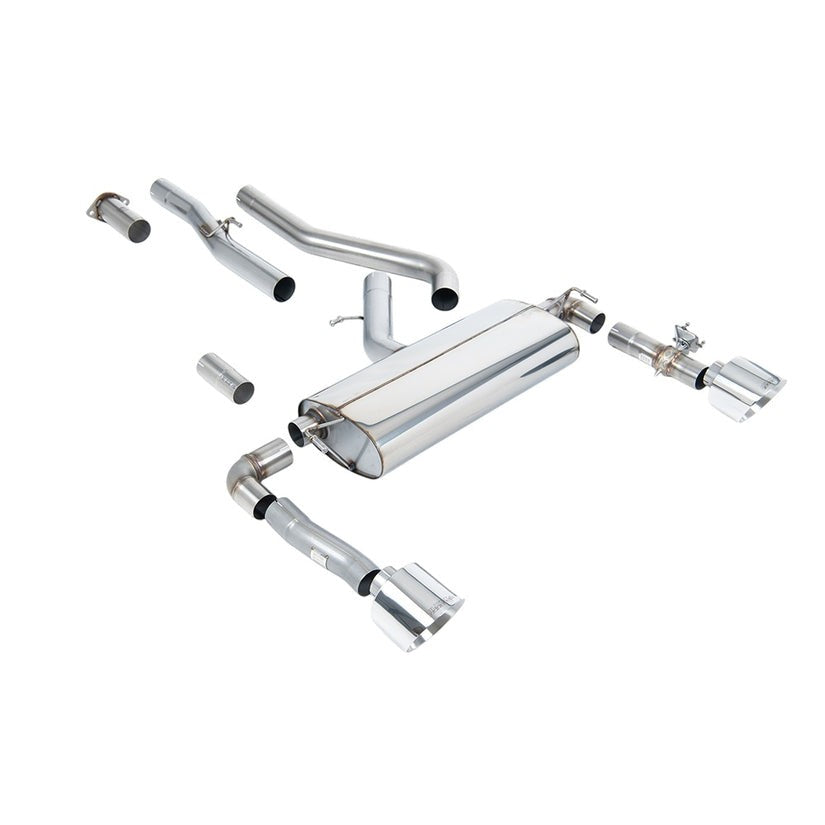 Milltek Filter Back Exhaust Hyundai Kona N 2.0L Turbo 280ps OPF/GPF 22+