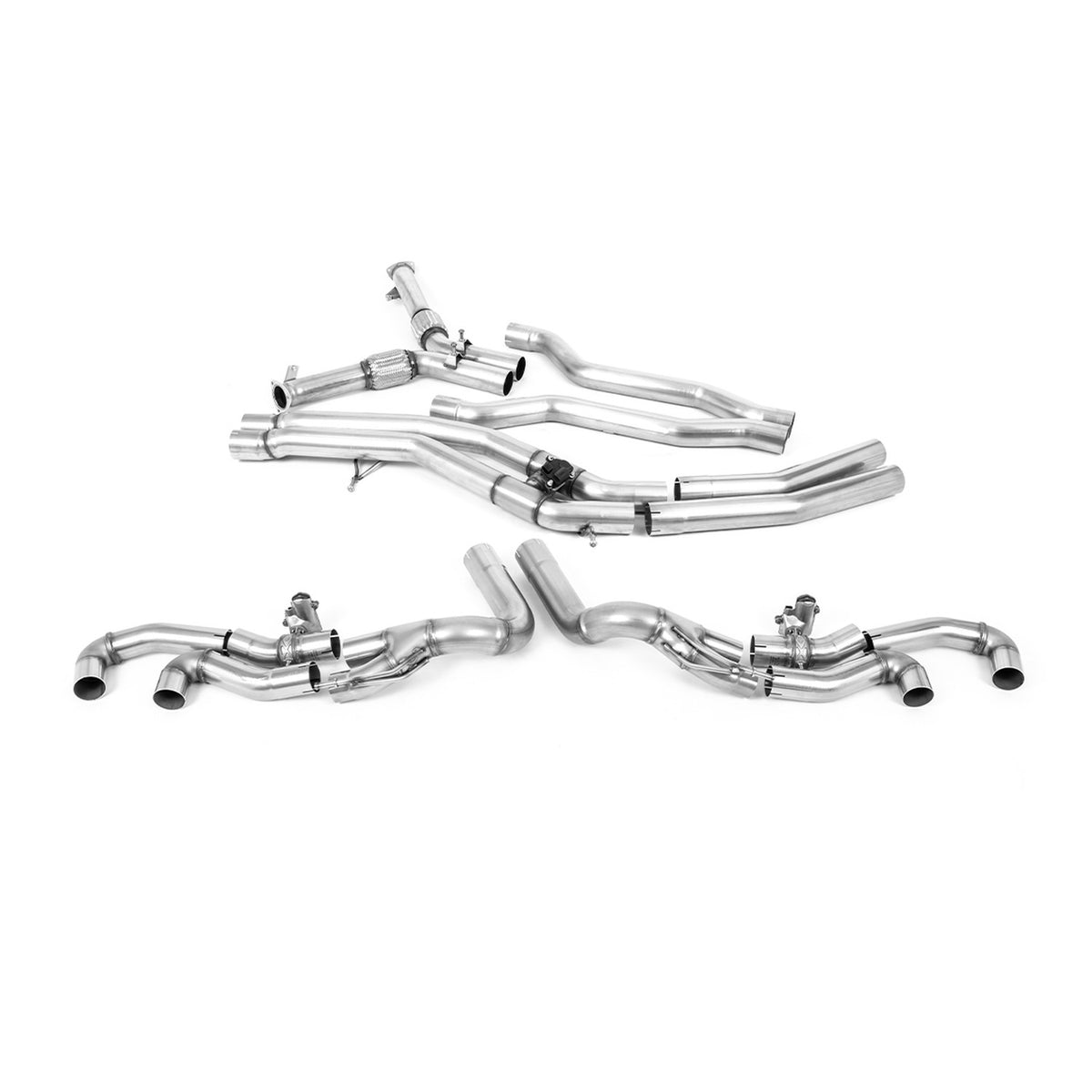 Milltek Filter Back Exhaust Lamborghini Urus 4.0 Twin Turbo V8 650PS 18+