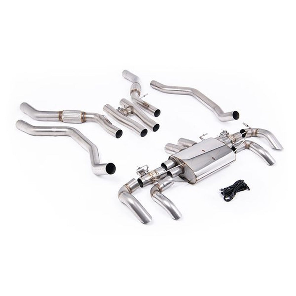 Milltek Cat Back Exhaust Land Rover Full Size Vogue L460 P530 SWB 4.4 V8 Twin Turbo NC11 Dual Valve 24+