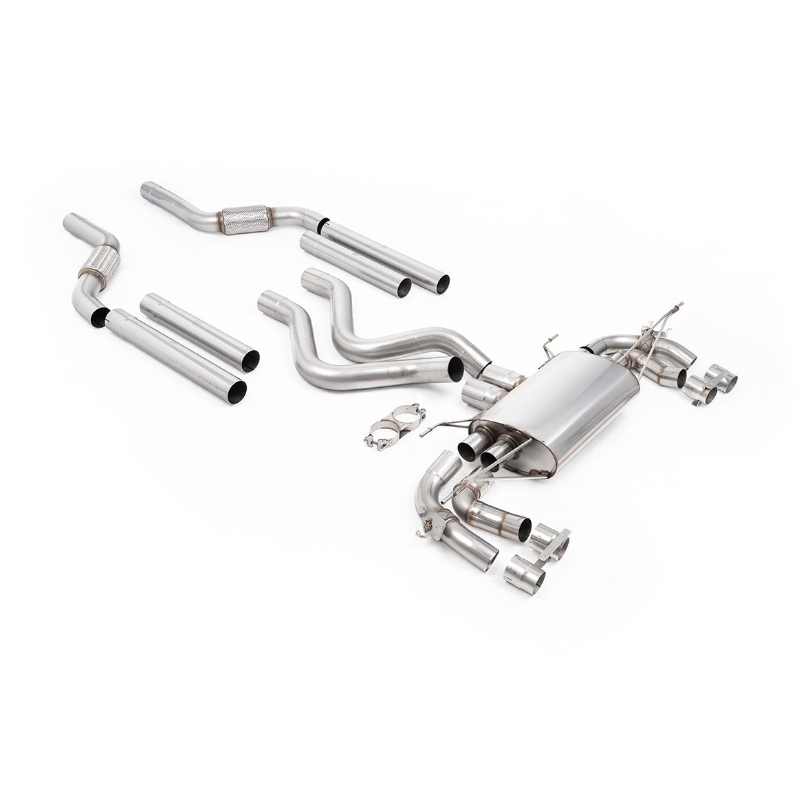 Milltek Filter Back Exhaust Land Rover Defender 110 OCTA P635 NC11 4.4 V8 25+