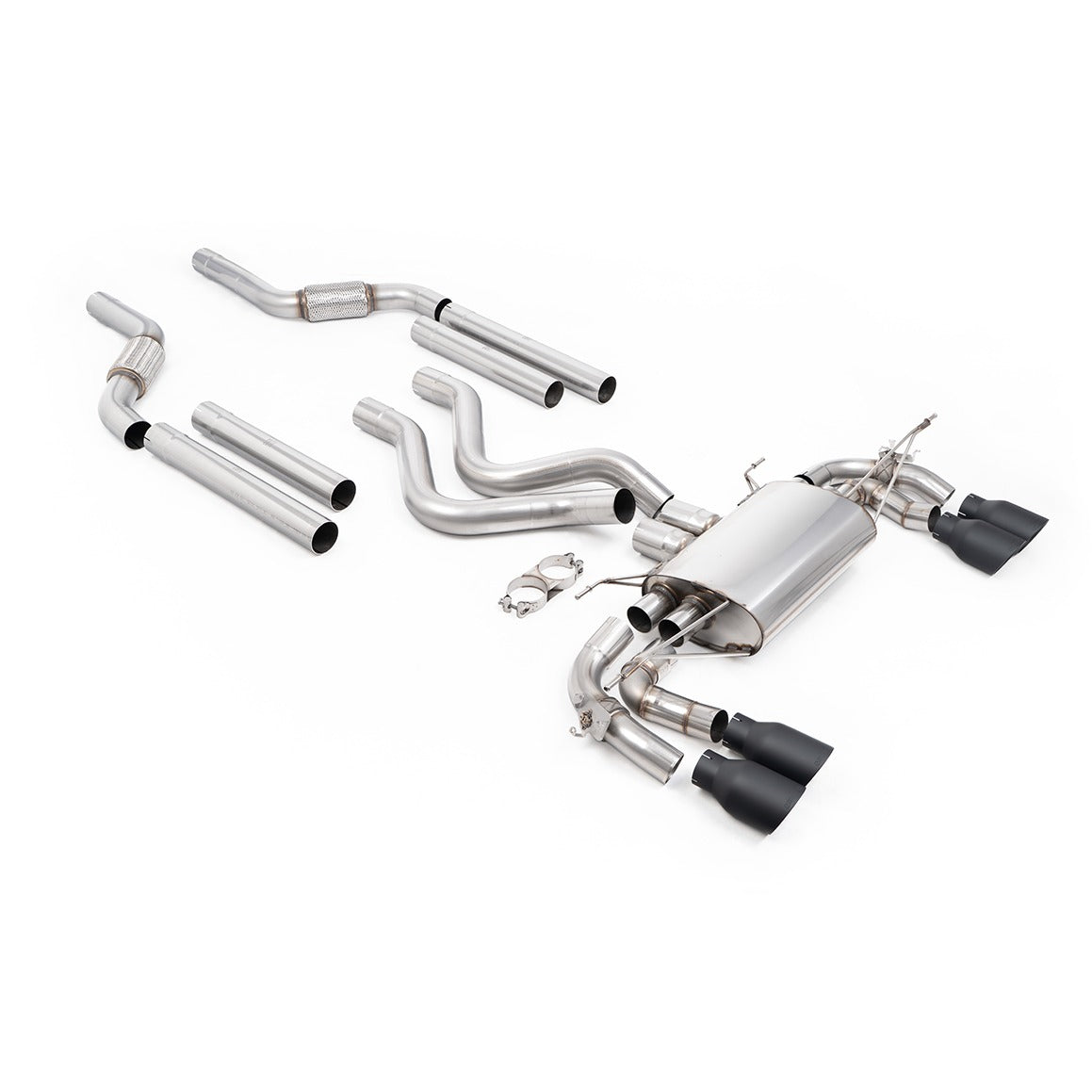 Milltek Filter Back Exhaust Land Rover Defender 110 OCTA P635 NC11 4.4 V8 25+