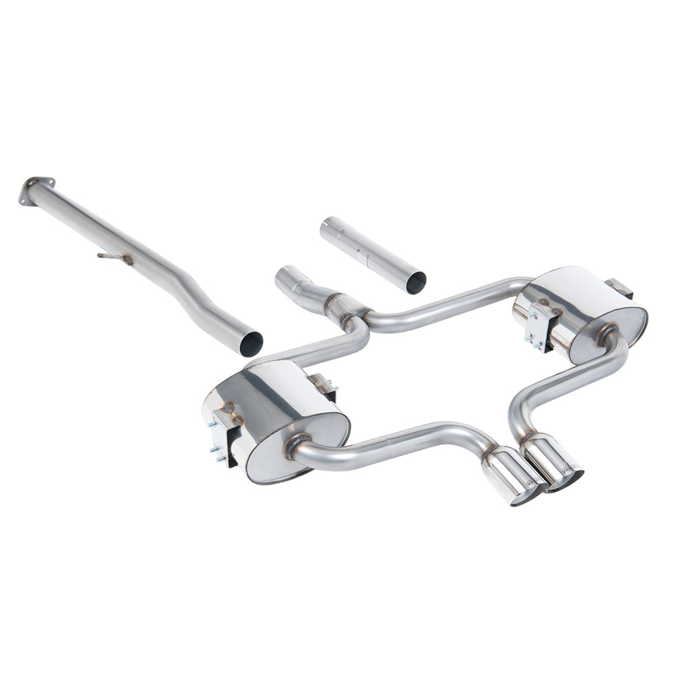 Milltek Cat Back Exhaust New Mini Mk1 (R52) Cooper S Convertible 04-08