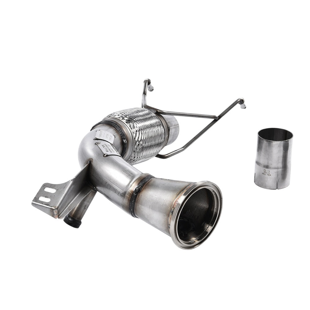 Milltek Large-bore Downpipe and De-cat Exhaust New Mini Mk3 (F55) Mini Cooper S 2.0 Turbo 5-Door Hatch (ROW/NA Models) 14-25