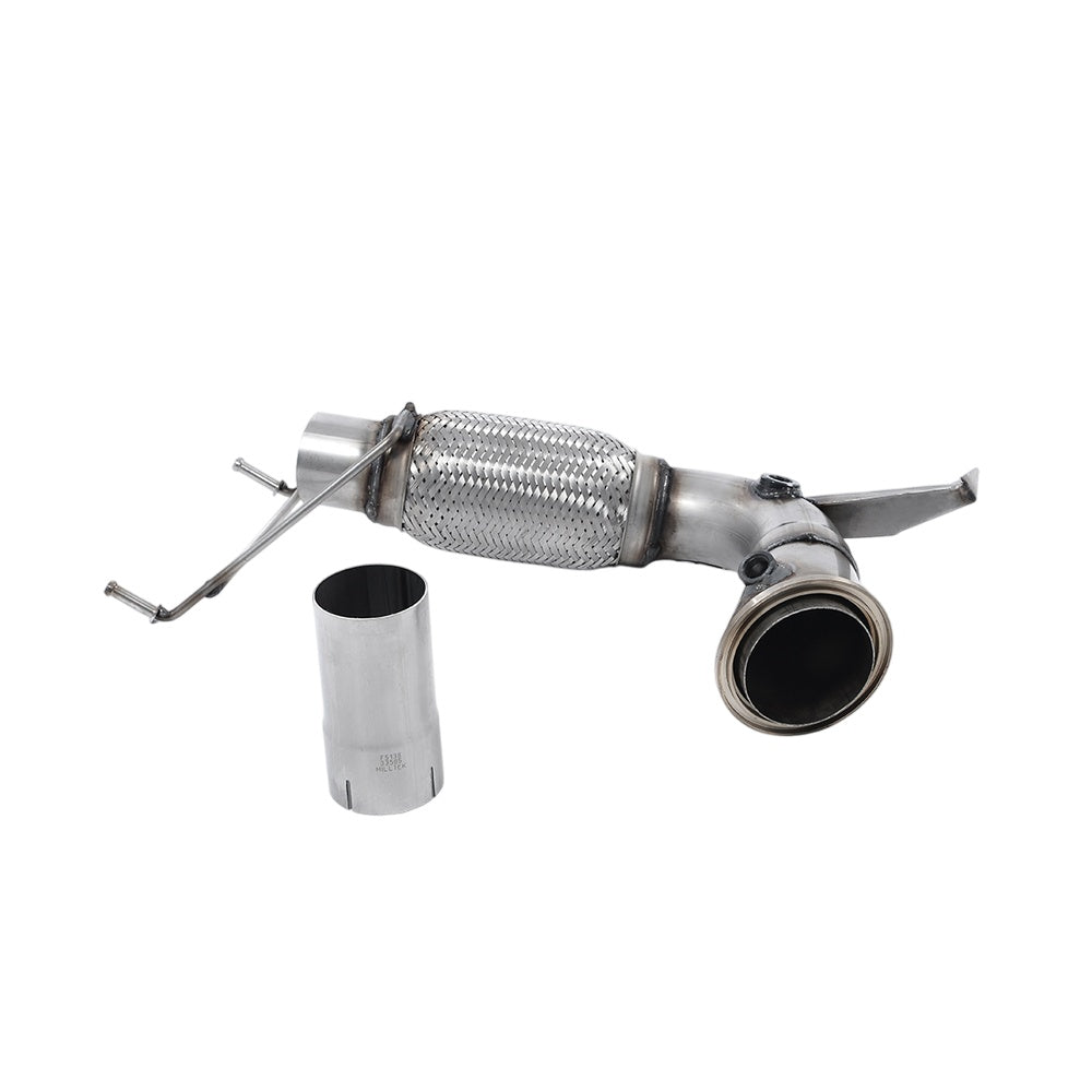 Milltek Large-bore Downpipe and De-cat Exhaust New Mini Mk3 (F56) Cooper 1.5T (Pre-LCI only) 14-18