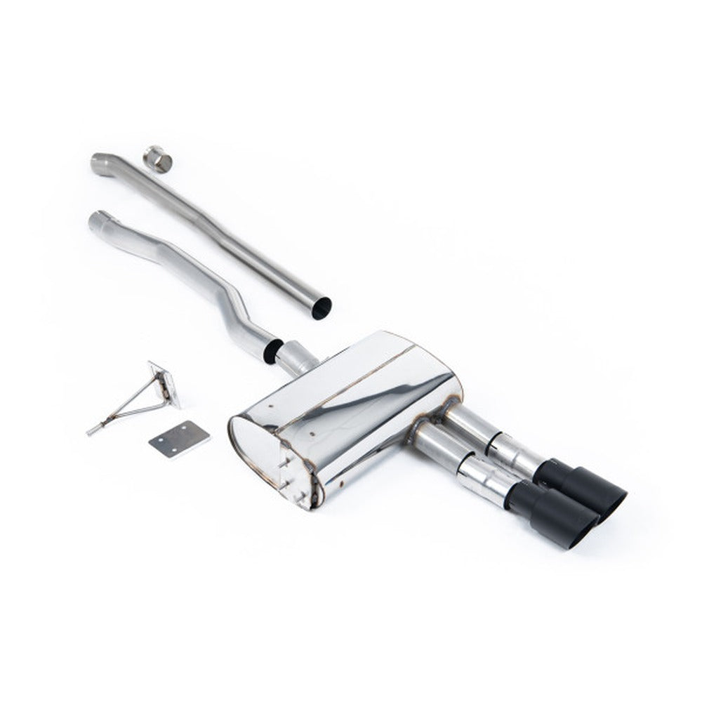 Milltek Cat Back Exhaust Mini Cooper S F55 Mk3 2.0 Turbo 5dr Hatch UK EU LCI with OPF/GPF 19+