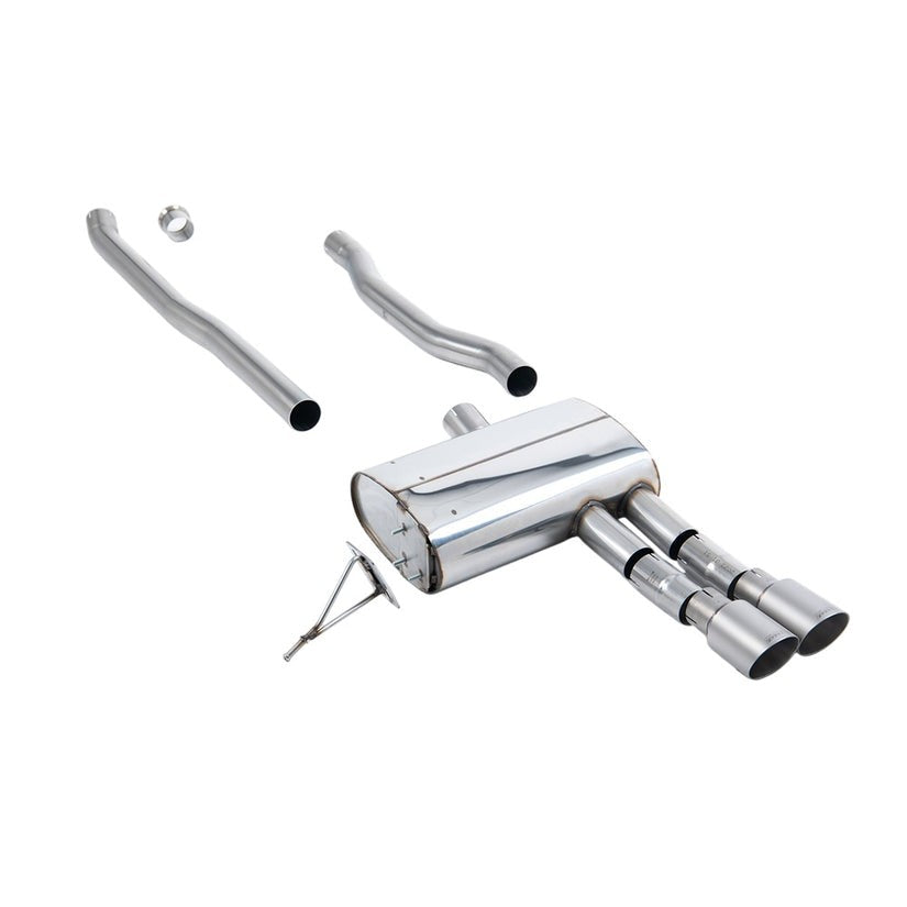 Milltek Cat Back Exhaust Mini Cooper S F55 Mk3 2.0 Turbo 5dr Hatch ROW NA 14+