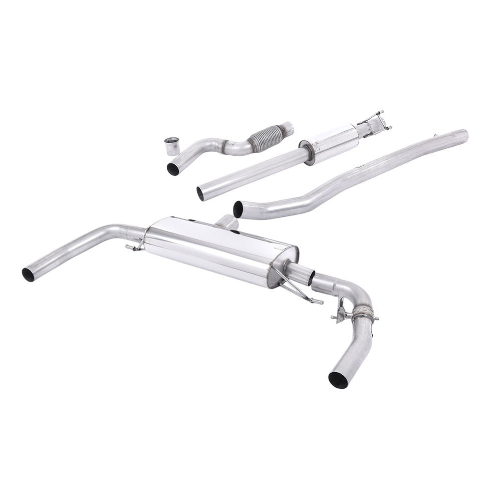 Milltek Cat Back Exhaust Mercedes CLA-Class CLA45 AMG 2.0 Turbo 13-18