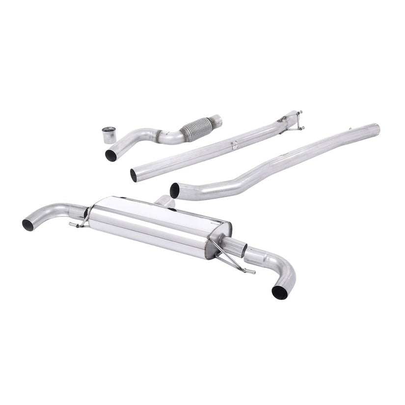 Milltek Cat Back Exhaust Mercedes A-Class A45 AMG 2.0 Turbo W176 12-18