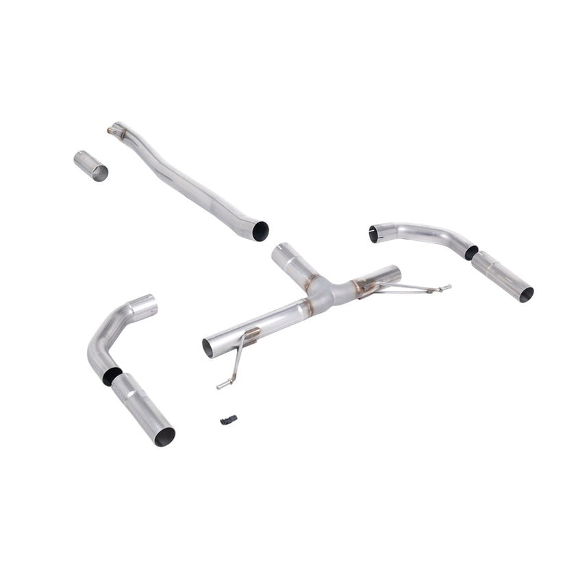 Milltek Front Pipe Back Exhaust Mercedes CLA-Class CLA35 AMG 2.0 Turbo Coupe Shooting Brake Non-OPF/GPF 19+