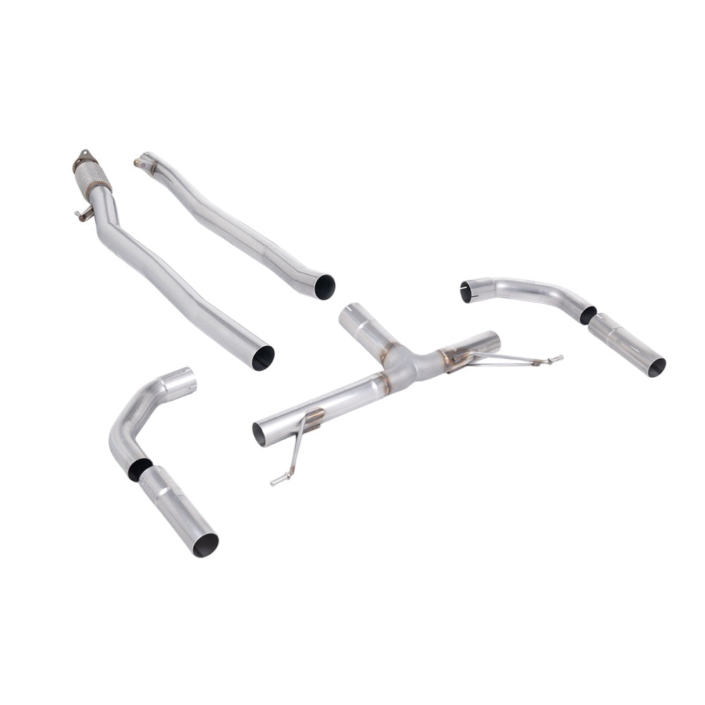 Milltek Cat Back Exhaust Mercedes CLA-Class CLA35 AMG 2.0 Turbo Coupe and Shooting Brake (Non-OPF/GPF Models) 19-25